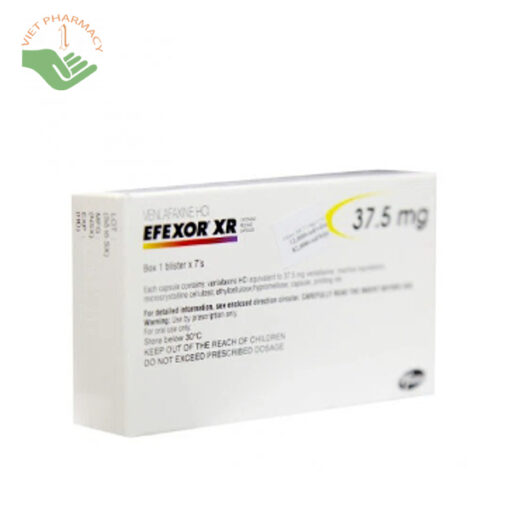 Thuốc Venlafaxine Hcl Efexor XR 37.5mg