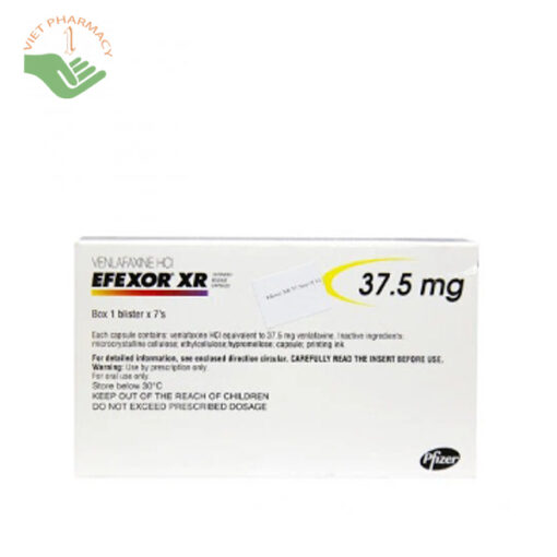 Thuốc Venlafaxine Hcl Efexor XR 37.5mg