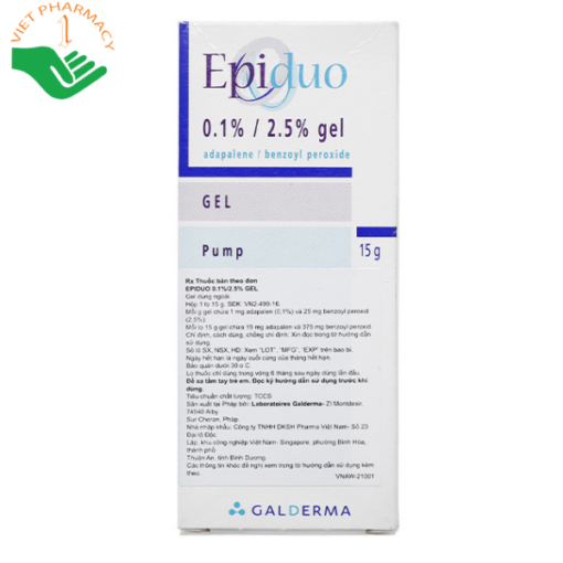 Epiduo 0.1%/2.5% Gel