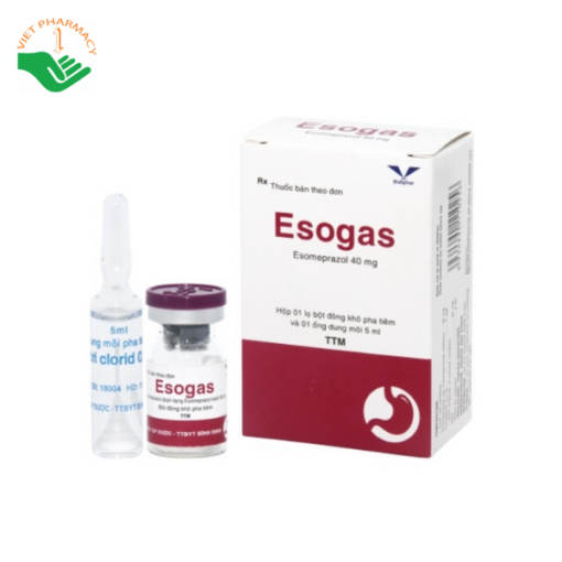 Esogas tiêm - Thuốc điều trị trào ngược dạ dày hiệu quả của Bidiphar