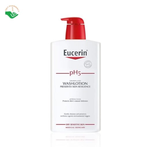 Eucerin pH5 WashLotion 400ml - Sữa tắm cho da nhạy cảm