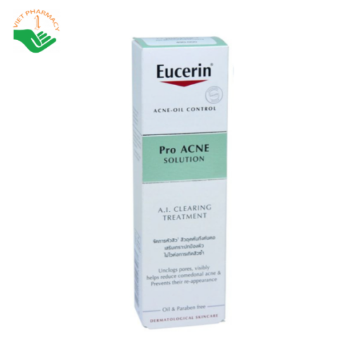 Kem hỗ trợ trị mụn Eucerin ProAcne A.I Clearing Treatment