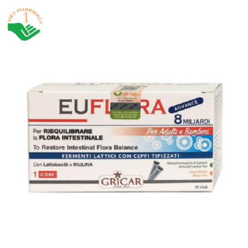 EUFLORA 8 MILIARDI ADVANCE STICK - HỖ TRỢ TIÊU HÓA