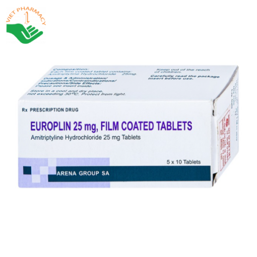 EUROPLIN 25MG - hỗ trợ điều trị trầm cảm