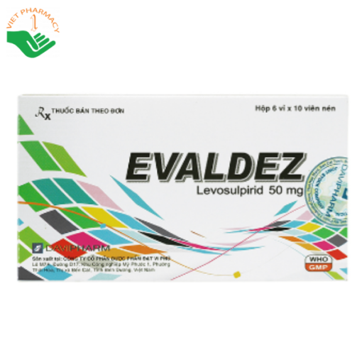 Evaldez 50mg - Điều trị tâm thần phân liệt cấp và mãn tính