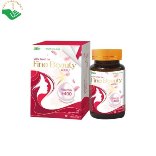 Viên uống Vitamin E Fine Beauty 400IU