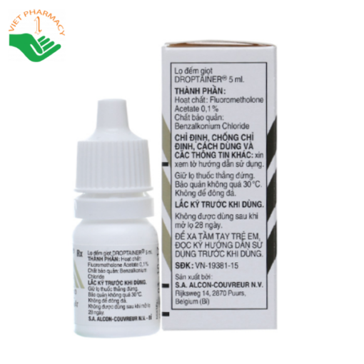 Flarex 5Ml - điều trị các trường hợp viêm không nhiễm khuẩn