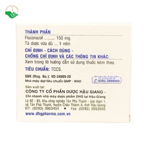 Fluconazol 150 - Điều trị nhiễm nấm