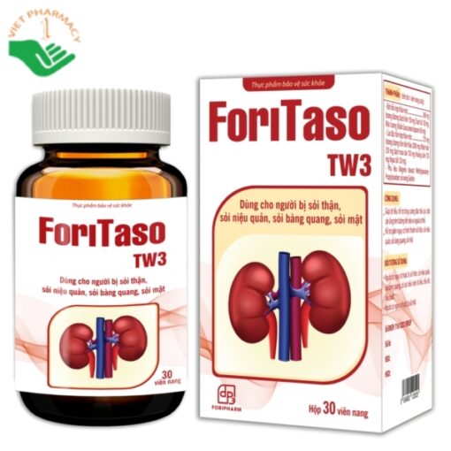 Foritaso TW3 hỗ trợ giảm nguy cơ hình thành sỏi thận