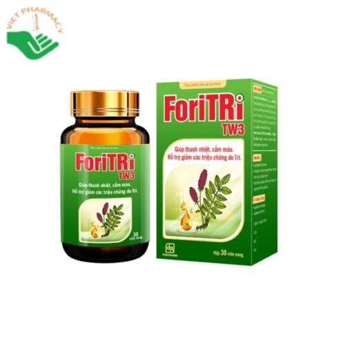 Foritri TW3 hỗ trợ giảm các triệu chứng do trĩ