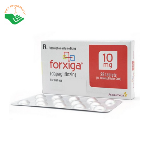 Forxiga 10Mg - điều trị đái tháo đường typ 2