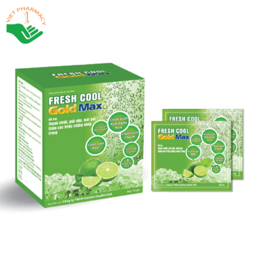 Fresh Cool Gold Max - Thanh nhiệt cơ thể