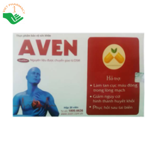 Fruitflow Aven - hỗ trợ làm tan máu đông, giảm nguy cơ hình thành huyết khối