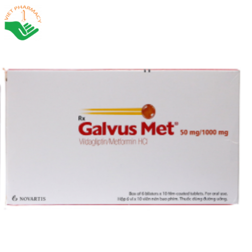 GALVUS MET 50MG/1000MG