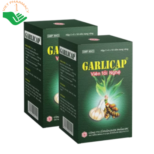 Viên tỏi nghệ Garlicap OPC