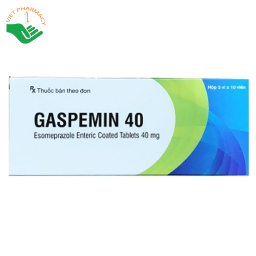 Gaspemin 40 -điều trị viêm thực quản trào ngược ăn mòn