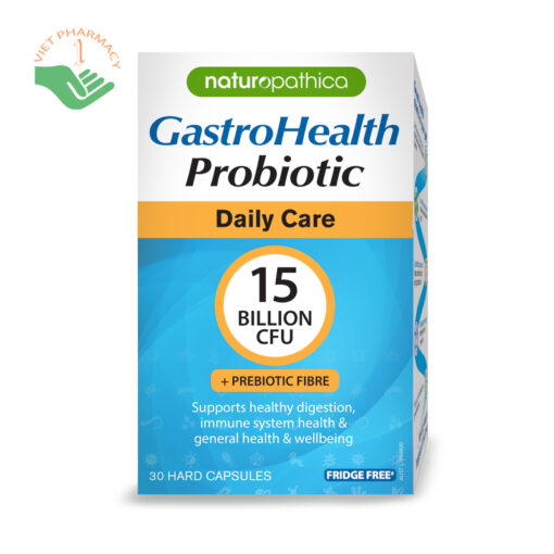 Viên uống hỗ trợ sức khỏe hệ tiêu hóa và miễn dịch Gastrohealth Probiotic Daily Care 30 viên