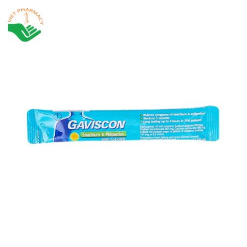 Thuốc trị trào ngược dạ dày Gaviscon 10ml