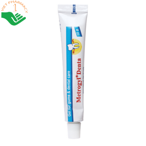 Gel bôi Metrogyl Denta trị viêm nướu, lở miệng tuýp 10g