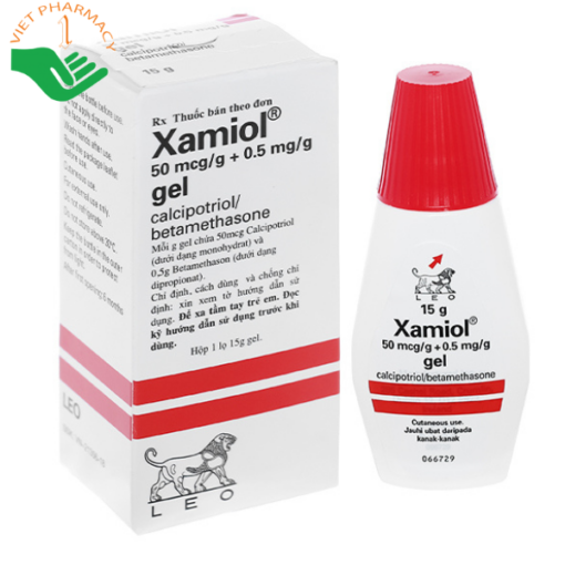 Gel bôi Xamiol trị vảy nến