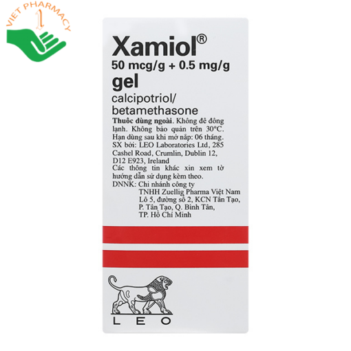 Gel bôi Xamiol trị vảy nến