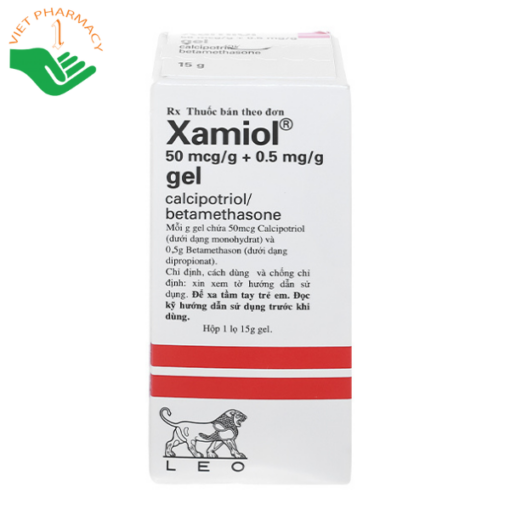 Gel bôi Xamiol trị vảy nến