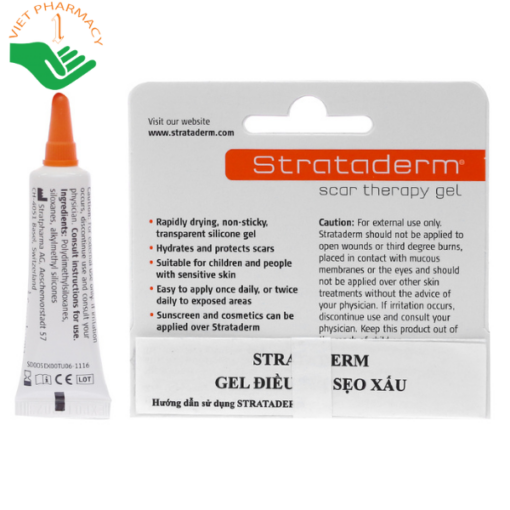 Gel hỗ trợ giảm sẹo Strataderm