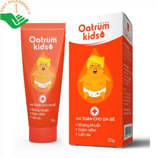 Kem bôi da Oatrum Kids Gel 20g giúp bé lành da, kháng khuẩn