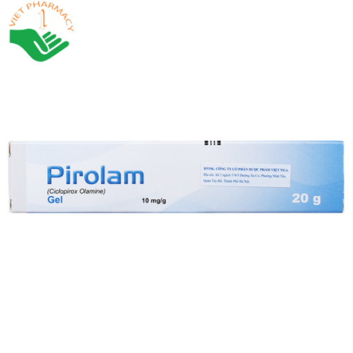 Gel thuốc Pirolam Medana điều trị các bệnh nấm da, nấm móng