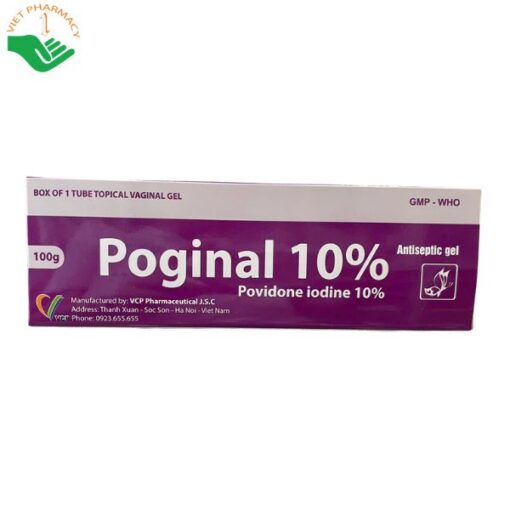 Gel sát khuẩn Poginal 10%