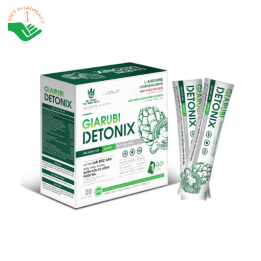 Nước giải rượu bia Giarubi Detonix