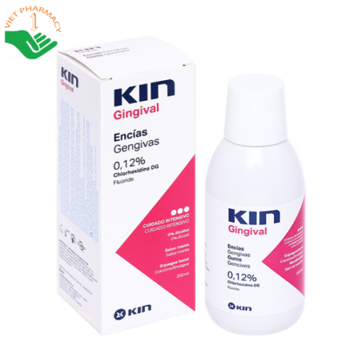 Dung dịch súc miệng Kin Gingival 250ml