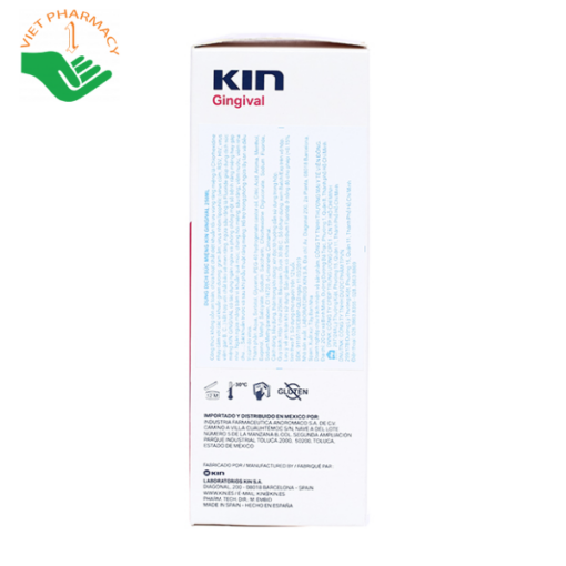 Dung dịch súc miệng Kin Gingival 250ml