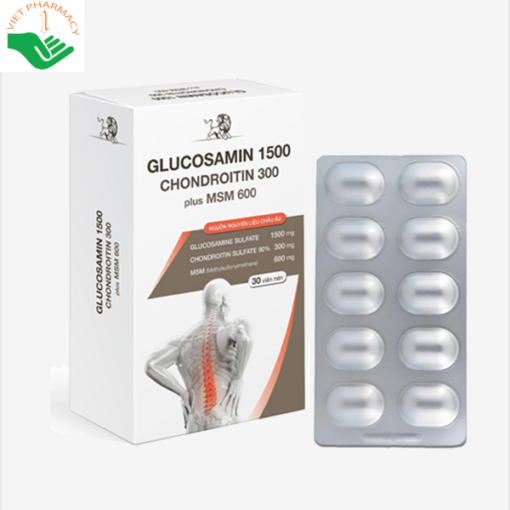 Viên nén Glucosamin Chondroitin Plus Msm