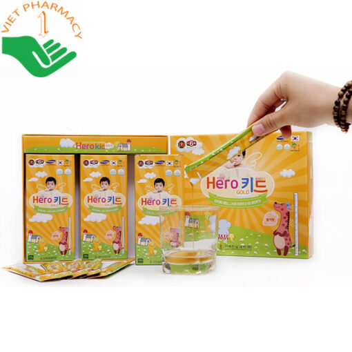 Hero Kid Gold hỗ trợ cải thiện biếng ăn, tăng chiều cao