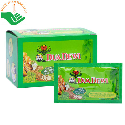 Siro Dua Dewi giảm cảm cúm, đau đầu, đau họng (12 gói x 15ml)