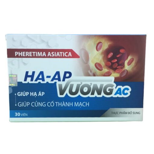 HA-AP Vương AC Giúp hạ áp, củng cố thành mạch