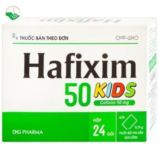 Bột uống trị nhiễm khuẩn Hafixim 50 Kids