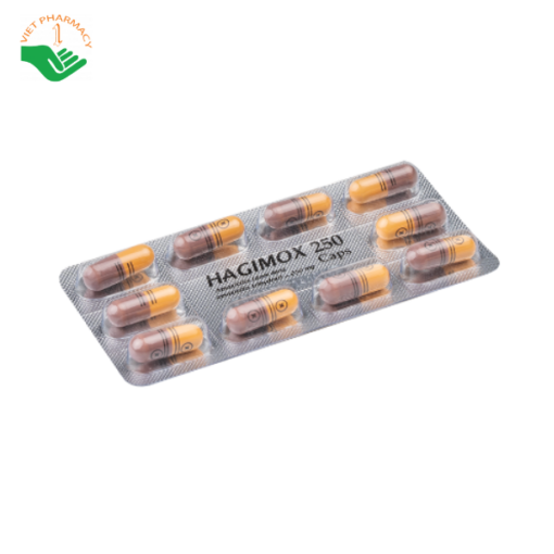 Thuốc trị nhiễm khuẩn Hagimox 250 Caps