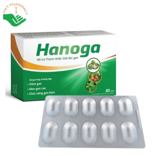 Hanoga hỗ trợ thanh nhiệt giải độc gan