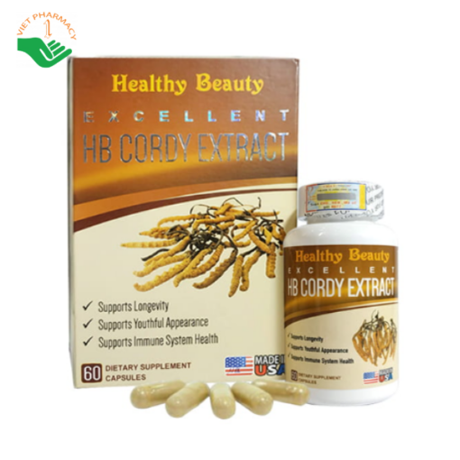 Viên uống đông trùng hạ thảo Healthy Beauty HB Cordy Extract