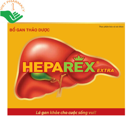 Bổ gan thảo dược Heparex Extra tăng cường chức năng gan