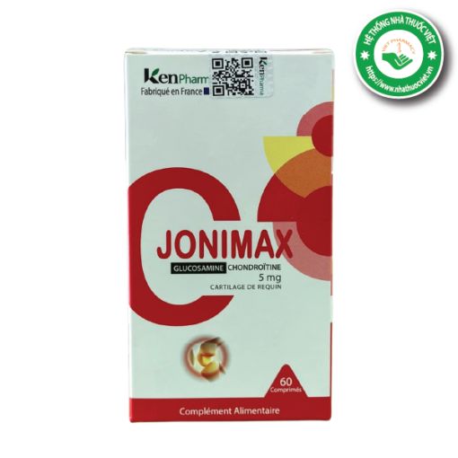 Viên hỗ trợ xương khớp JONIMAX KenPharma (Hộp 1 chai 60 viên)