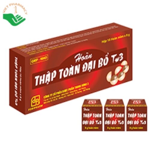 Hoàn Thập Toàn Đại Bổ hỗ trợ bổ xung khí huyết