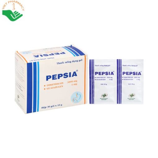 Gel uống PEPSIA - trị chứng đầy hơi, ợ nóng