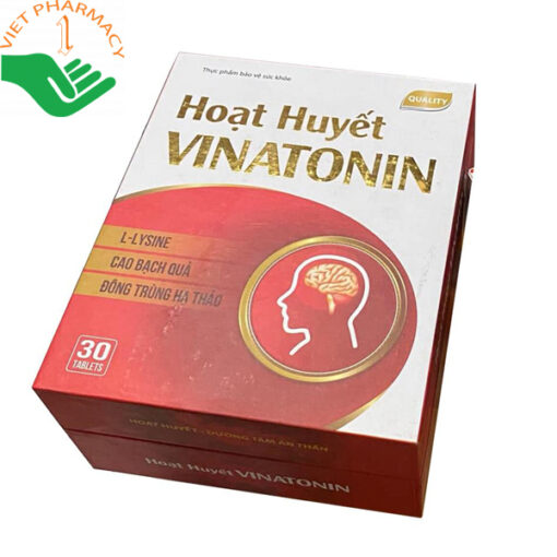 Hoạt huyết Vinatonin hỗ trợ dưỡng tâm, an thần