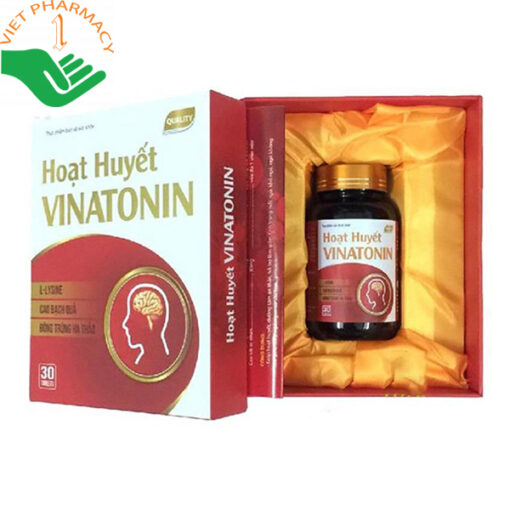 Hoạt huyết Vinatonin hỗ trợ dưỡng tâm, an thần