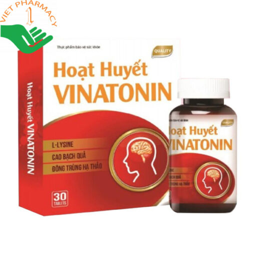 Hoạt huyết Vinatonin hỗ trợ dưỡng tâm, an thần