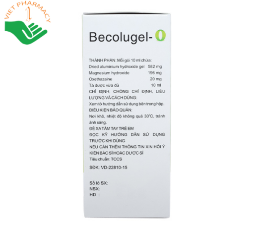 Hỗn dịch uống Becolugel-O