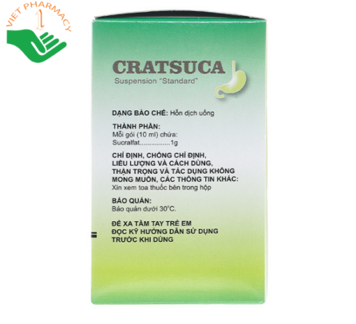 Hỗn dịch uống Cratsuca 1g